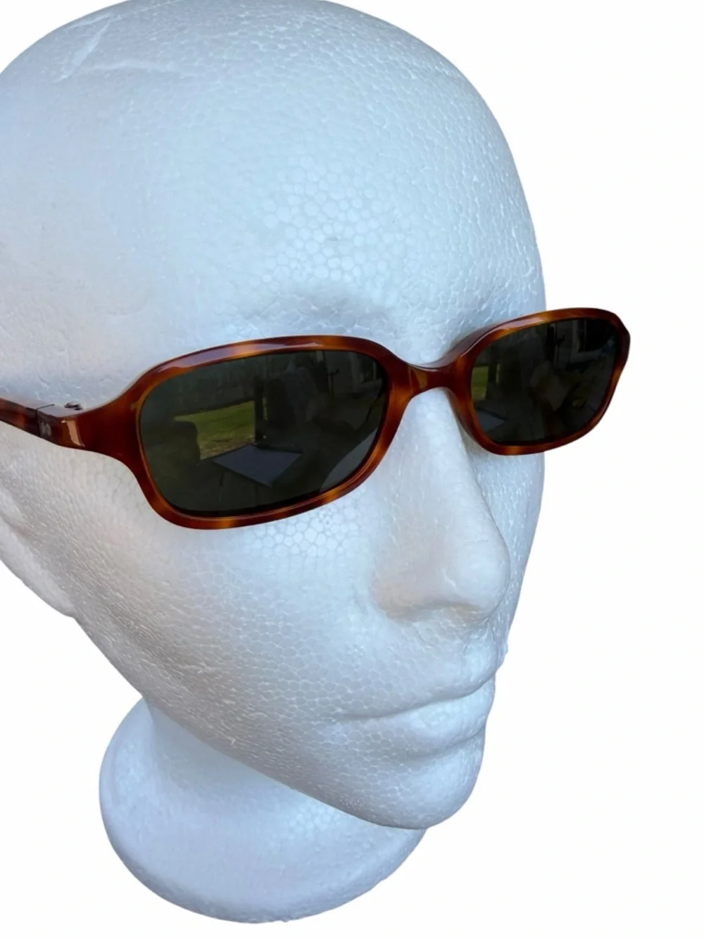 Vintage l.a. Eyeworks Zero 802 Tortoise Shell Low Profile Sunglasses Artsy Italy
